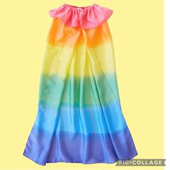 SARAH'S SILK - Rainbowカラー • ケープ