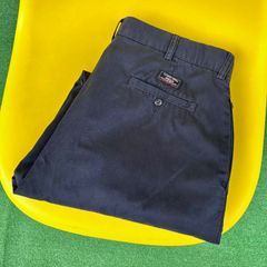 90〜00s Polo by Ralph Lauren クラシックチノパンツ　ネイビー