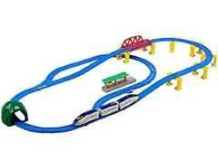 【中古-非常に良い】 プラレール E7系北陸新幹線かがやき 立体レールセット