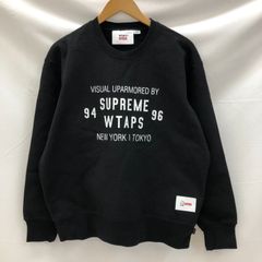 Supreme WTAPS Crewneck シュプリーム ダブルタップス クルーネック ブラック サイズS /m 250317 01930hi◇128