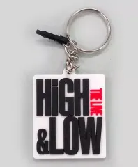 【中古】キーホルダー・マスコット(男性) ラバーキーホルダー(白) 「HiGH＆LOW THE LIVE」 カプセル景品