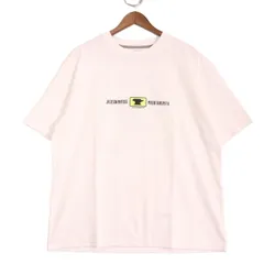 未使用品 JACKSON MATISSE × MOUNTAIN SMITH ジャクソンマティス マウンテンスミス ロゴ Tシャツ イエロー　【WSP】