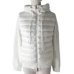 2024年最新】モンクレール moncler スウェット切替ダウンパーカーの 