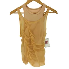 メゾンスペシャル MAISON SPECIAL Sheer Drape layered Tank Top レディース FREE のサムネイル