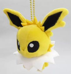 [Used] Keychain/Mascot (Character) Jolteon Mochi Mascot Pokemon Dolls "Pocket Monsters" Pokemon Center Limited