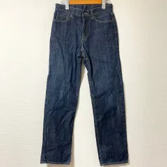 (^w^)b UNIQLO ユニクロ デニムパンツ デニムジーンズ ジーパン Gパン パンツ ストレート シンプル 無地 クール カジュアル 普段使い 休日 旅行 お出かけ オールシーズン メンズ サイズw29