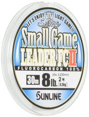 サンライン(SUNLINE) リーダー ソルティメイト スモールゲームリーターFC II フロロカーボン 30m ナチュラルクリア