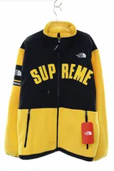 シュプリーム SUPREME × THE NORTH FACE ARC LOGO DENALI FLEECE JACKET XL ノースフェイス アーチ ロゴ デナリ フリース ジャケット イエロー 【ブランド古着ベクトル】【中古】☆AA★241019