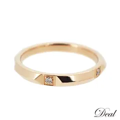 ティファニー トゥルーバント K18PG 5Pダイヤ 11.5号 レディース リング 指輪