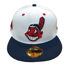 74.NEWERA 59FIFTY Cleveland Indians 1997 World Series Home Fitted Cap 【併売品】