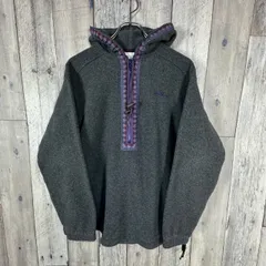 OLD L.L.BEAN 80s エルエルビーン ハーフジップ フリース パーカー