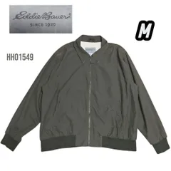 90s 00sエディバウアーハリントンジャケットブルゾンMカーキ白タグ