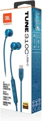 <サ> JBL TUNE310C USB Type-C 接続 イヤホン 96kHz/24bit