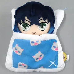【中古】ぬいぐるみ 嘴平伊之助 お布団ず ぬいぐるみ 「鬼滅の刃」 プレミアムバンダイ＆ジャンプショップ(一部店舗)限定