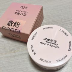 新品　Amy's Diary ルースパウダー 02# ピンク系　サラサラ　陶器肌