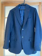 SALE   メンズメルローズ　ネイビー　ジャケット 3(M)サイズ【中古品】のサムネイル
