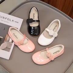 ドレスシューズ 子供靴 フォーマルシューズ 女の子 キッズ 入園式 入学式 卒園式 結婚式 ピアノ発表会 入園準備 入学準備 靴 女の子靴 発表会 パーティー 七五三 セレモニーシューズ 受験 面接wenqiao03