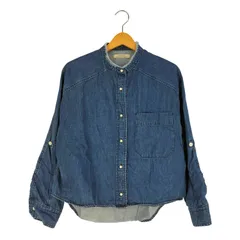 ブランバスク blanc basque 8oz パールボタン デニムシャツ レディース JPN：38 