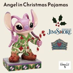 海外限定 ジムショア エンジェル クリスマス パジャマ enesco リロ&スティッチ リロアンドスティッチ ディズニー トラディション 6015009 Stitch Angel JimShore Disney tradition 海外 限定