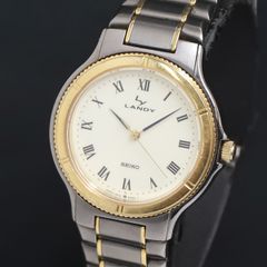 美品】SEIKO LANDY ローマン コンビ 5P31 電池交換済 希少 - メルカリ