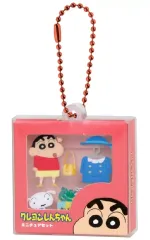 【中古】キーホルダー しんちゃん パッケージ風ミニチュアキーホルダー 「クレヨンしんちゃん」
