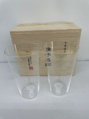 松徳硝子　うすはり　硝子器揃　タンブラーM