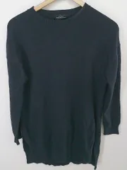 ◇ green label relaxing グリーンレーベル UNITED ARROWS 長袖 ニット セーター ネイビー レディース P  【中古】 【1209210005846】