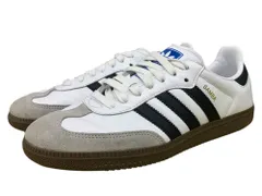 adidas (アディダス) SAMBA OG サンバOG ローカットスニーカー B75806 26cm US8 ホワイト×ブラック メンズ/025