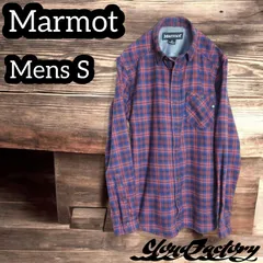 マーモット ネルシャツ メンズS Marmot アウトドア コットンフランネル ベンチレーション