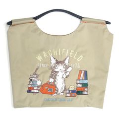 【新品】 刺繍トート 旅するBABY・ベージュ 941328 わちふぃーるど 猫のダヤン トートバッグ 軽量 おしゃれ レディース レディーストートバッグ 猫 ねこ かわいい おしゃれ