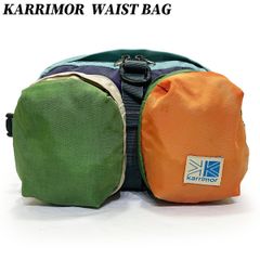 KARRIMOR バッグ カリマー ウエストバッグ マルチカラー ナイロン KARRIMOR WAIST BAG カジュアル ファッション 中古品 ユーズド 匿名配送 日本国内流通の正規品です イギリス ブランド スリングバッグ メンズ レディース ナイロン
