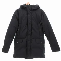 ユナイテッドアローズ UNITED ARROWS NY フーデッド ダウンジャケット N-3B ミドル ハーフ L 紺 /UO ■GY99のサムネイル