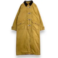 【フォロワー様クーポン配布中！】WOOLRICH ウールリッチ ライナー付き  襟コーデュロイ コーデュロイカラー コットン ダック地 ファイヤーマンジャケット コート ロングコート ワーク レディース キャメル【S75】のサムネイル