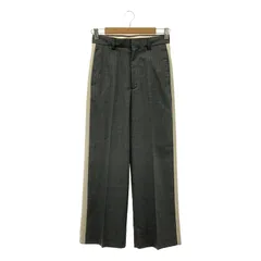 JOURNAL STANDARD / ジャーナルスタンダード | 2023AW | TW ストライプ ライン スラックス パンツ | 36 | グレー | レディース