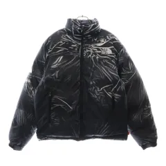 SUPREME (シュプリーム) 23SS ×THE NORTH FACE Printed Nuptse Jacket ND02300I ×ノースフェイス プリンテッド ヌプシ ダウンジャケット ブラック