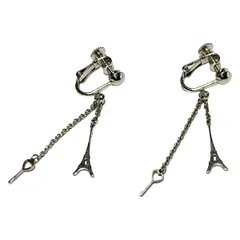 AGATHA(アガタ) イヤリング - シルバー キー(鍵)