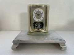 SEIKO EMBLEM 置時計 グリーンオニキス枠 - メルカリ