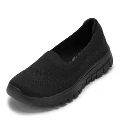 【24.5～25.0cm】【未使用品／外装箱無し】 SKECHERS スケッチャーズ GRACEFUL - VIEW  FINDER ブラック 100697