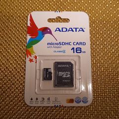 microSDHC CARD 16GB A-DATA　【スマートレター配送】