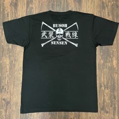 ワースト・武装戦線・鎌・ロゴ・プリントTシャツ・黒