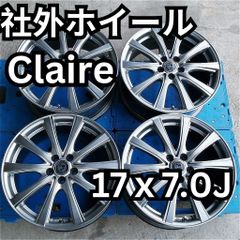 インターミラノ Claire 17インチ アルミホイール 17ｘ7.0J ４本セット スバル向