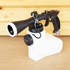 新潟発 メーカー不明 パルスウォッシュガン エアーガン フォームガン エアー工具 中古 回転ノズル 洗車 洗浄 自動車 メンテナンス