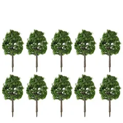 DOITOOL 樹木 モデルツリー 木 樹木模型 鉄道 箱庭 建築模型材料 1:100 情景コレクション 風景 25本セット 約9cm