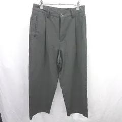 ◇ Θ MONO-MART モノマート ワイド パンツ サイズS ブラック メンズ E  【1505290034609】