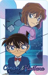 【中古】キャラカード 9.江戸川コナン＆灰原哀 「名探偵コナン クリアカード vol.2」