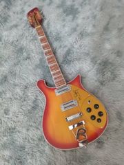 ストラトキャスタータイプ ピンクペイズリー柄 エレキギター