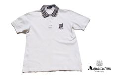 [Pre-owned] Aquascutum | Aquascutum | Embroidered Patch Polo Shirt | Women's Golf Wear | Size 9