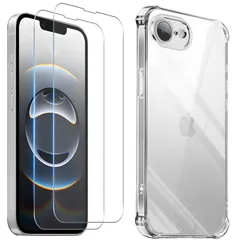 【在庫処分】アイフォン16 指紋防止 撥油性 e 高感度 カバー Touch対応 3D 柔軟 超薄0.26mm TPU 飛散防止 硬度9H 全透明 ラウンドエッジ加工 黄変しにくい 強化ガラス 液晶保護フィルム 滑り止め ガラスフイルム 落下防止 16e ip