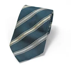 アクアスキュータム シルク ネクタイ ストライプ柄 中古 Aランク