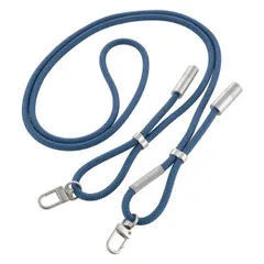 チャージングストラップケーブル(編み込み/USB-C to USB-C/1.5m/ネイビー) (SMT-LSCC15N-A)